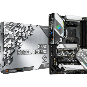 BOARD ASROCK B550 STEEL LEGEND / CrossFireX / A.V.R / DDR4 128GB / 90-MXBDF0-A0UAYZ