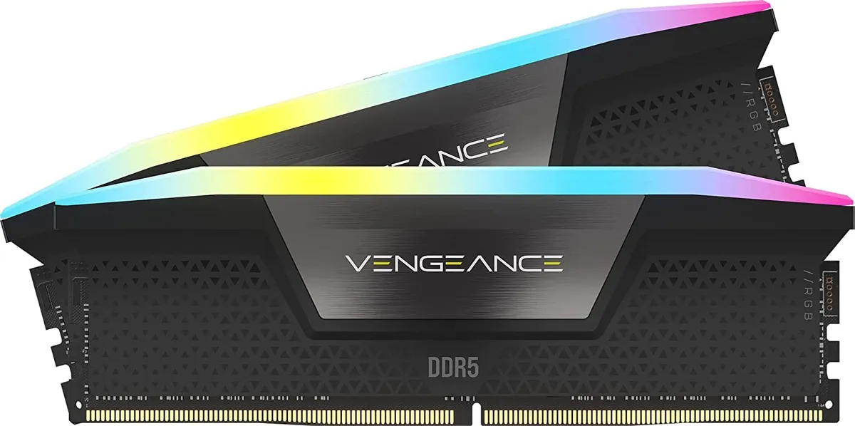 DDR5 32GB KIT 2X16GB 6000MHZ CORSAIR VENGEANCE WHITE RGB