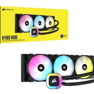 REFRIGERACIÓN LIQUIDA CORSAIR H150 360 RGB / X3 FAN / CW-9060054-WW