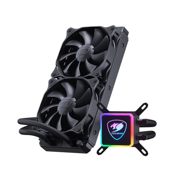 REFRIGERACIÓN LIQUIDA COUGAR AQUA 240 RGB 240MM / 3MAQU240-0001 - Imagen 2
