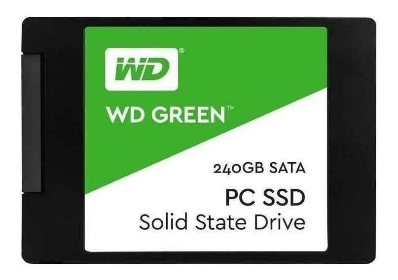 240GB WD GREEN SATA 3 / LEC 545 MB/s - ESC 430 MB/s / WDS240G3G0A-00BJG0