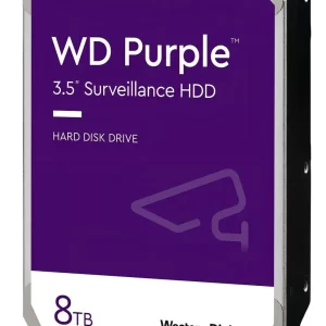 HDD 8TB WESTERN DIGITAL PURPLE 5400 RPM 256MB SATA 6.0 GB/S 3.5" / WD84PURZ