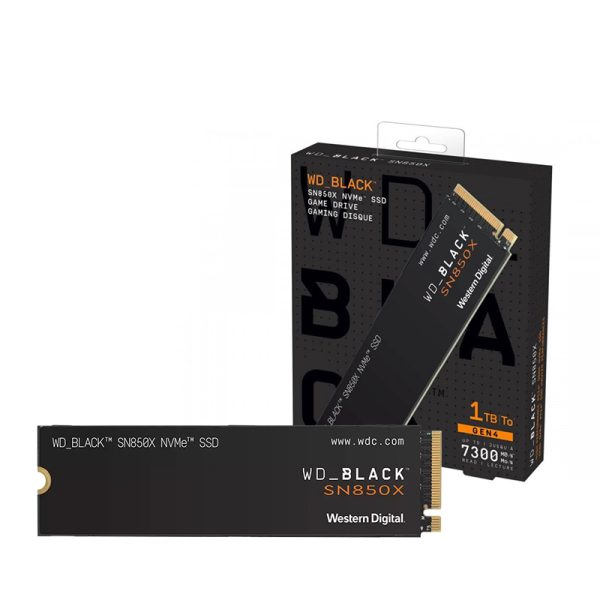M.2 1TB WD BLACK SN850X / PCIE GEN 4X4 / WDS100T2X0E
