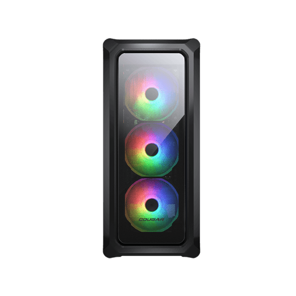 CAJA COUGAR ARCHON 2 3X120MM RGB BLACK MID TOWER TG / 385CC50-0003 - Imagen 2
