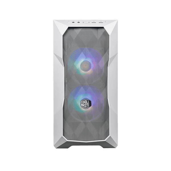 CAJA COOLER MASTER TD300 ‎MESH MINI-TOWER  NEGRO ‎►‎ 120MM‎X‎2‎ARGB /‎ ‎TD300-WGNN-S00 - Imagen 3