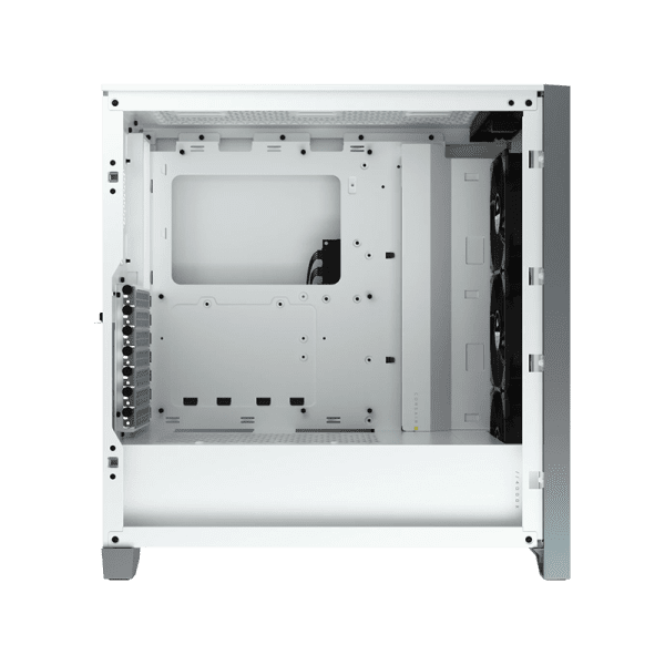 CAJA CORSAIR GAMER ICUE 4000X RGB TG BLANCO / 3 X FAN 120MM / CC-9011205-WW - Imagen 3