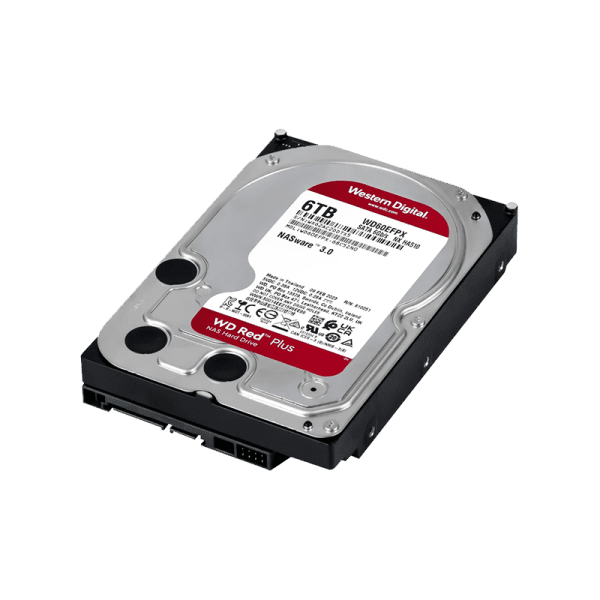 HDD 6TB WESTERN DIGITAL RED 5400 RPM 256MB SATA 6.0 GB/S 3.5" / WD60EFPX