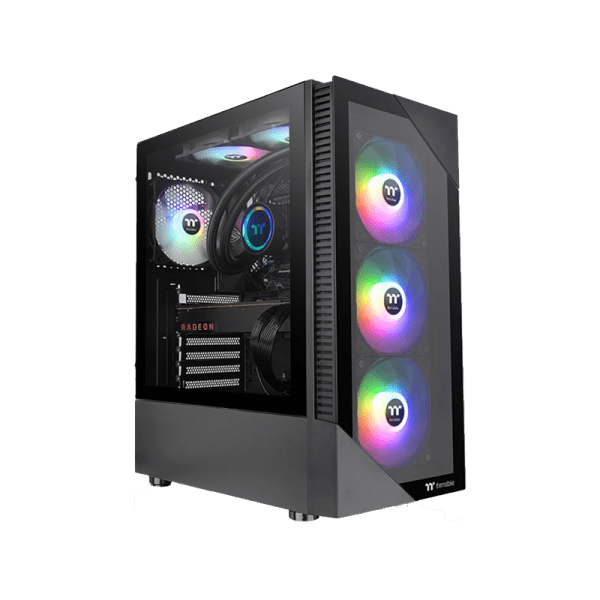 CAJA THERMALTAKE VIEW 200 TG 3x120mm ARGB BLACK / CA-1X3-00M1WN-00