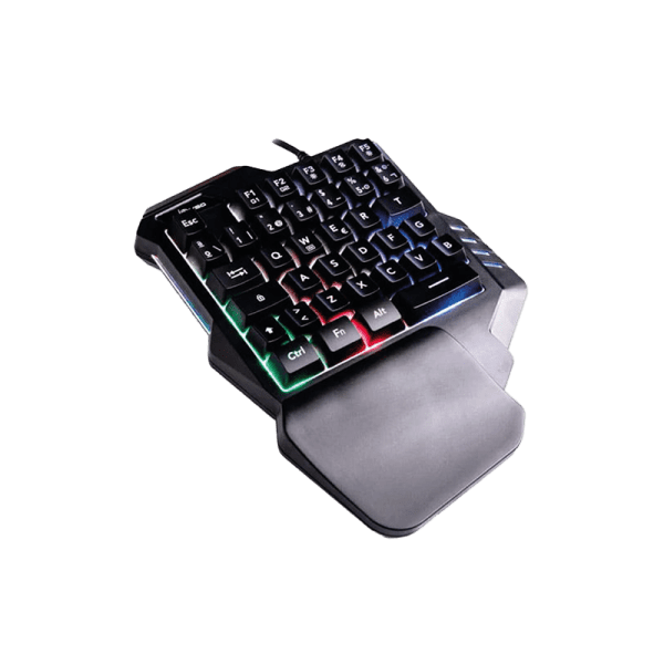 TECLADO VSG MOBA UNABOMBER / RGB / MEMBRANA / UNA MANO / VG-K529