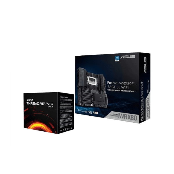 COMBO BOARDD ASUS PRO WS WRX80E-SAGE SE WIFI ll + AMD RYZEN THREADRIPPER PRO 3955WX