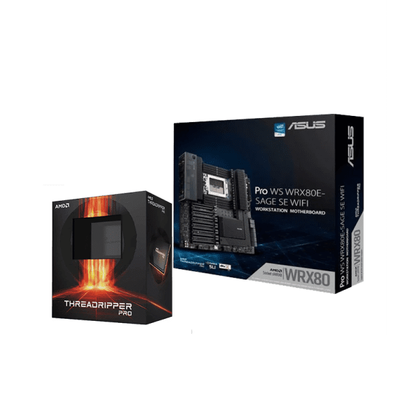 COMBO BOARDD ASUS PRO WS WRX80E-SAGE SE WIFI ll + AMD RYZEN THREADRIPPER PRO 5955WX