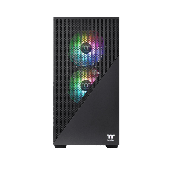 CAJA THERMALTAKE DIVIDER 170 TG 2x120mm ARGB BLACK / CA-1S4-00S1WN-00 - Imagen 2