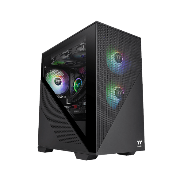 CAJA THERMALTAKE DIVIDER 170 TG 2x120mm ARGB BLACK / CA-1S4-00S1WN-00