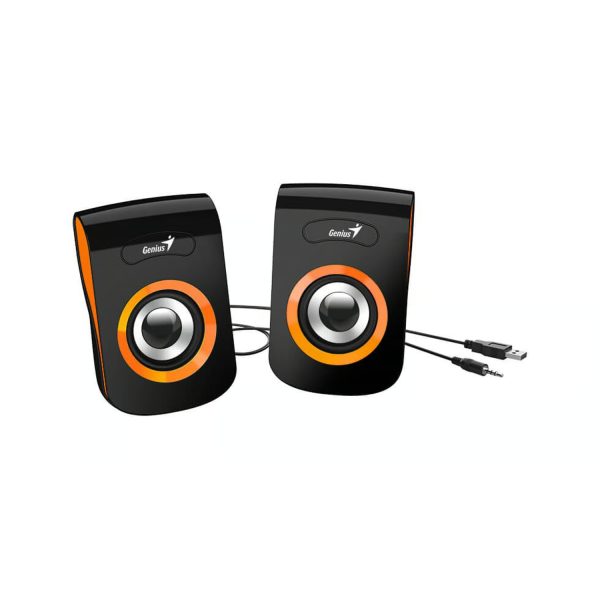 Parlante GENIUS SP Q180 USB COLOR Naranja