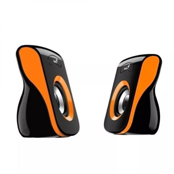 Parlante GENIUS SP Q180 USB COLOR Naranja - Imagen 3