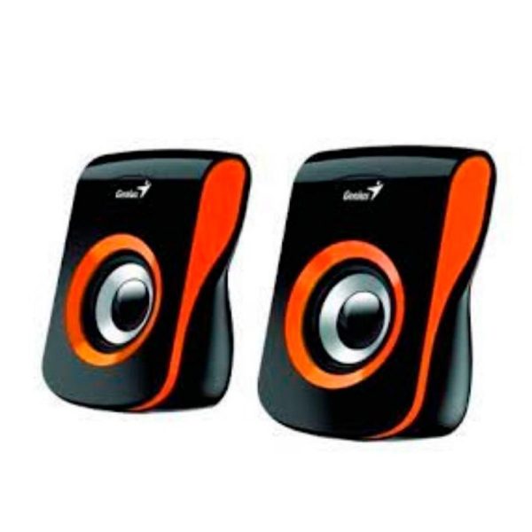 Parlante GENIUS SP Q180 USB COLOR Naranja - Imagen 4