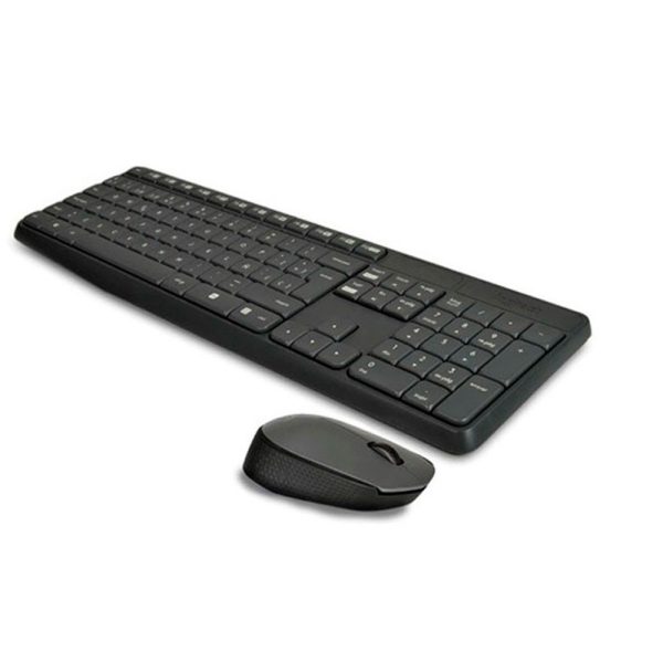 Combo Teclado/Mouse MK235 Logitech Gris - Imagen 4