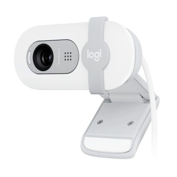 Cámara LOGITECH Brio 100 Off-White - Imagen 3