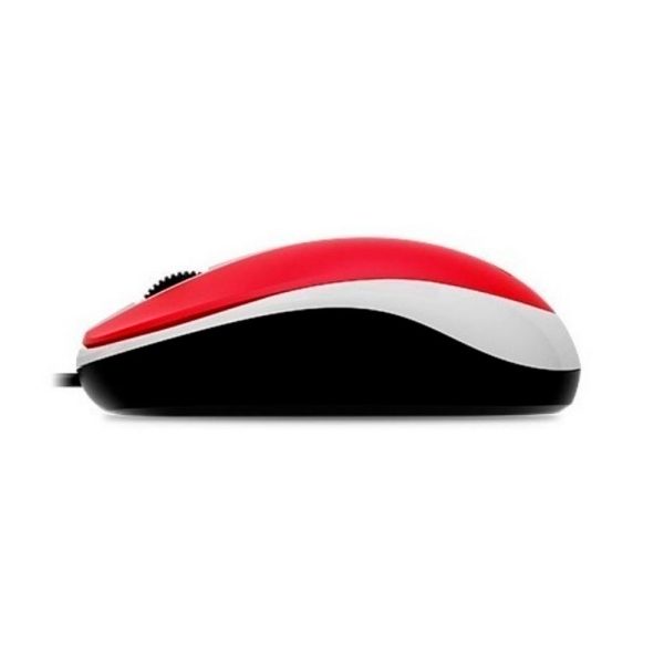 Mouse GENIUS Alámbrico Usb Dx-120 Rojo - Imagen 4