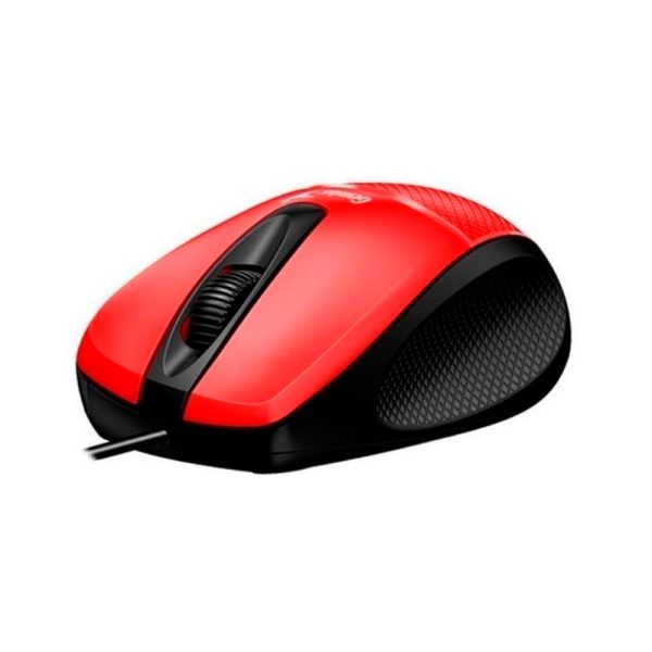 Mouse Alambrico GENIUS Ergonomico DX-150X USB Rojo - Imagen 4