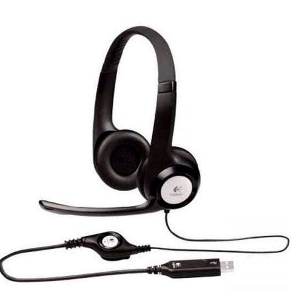 Diadema LOGITECH H390 Usb Estéreo Digital COLOR Negro - Imagen 3