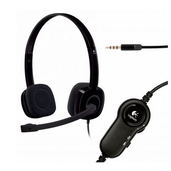 Diadema Estéreo Con Micrófono logitech H151 Negro - Imagen 3