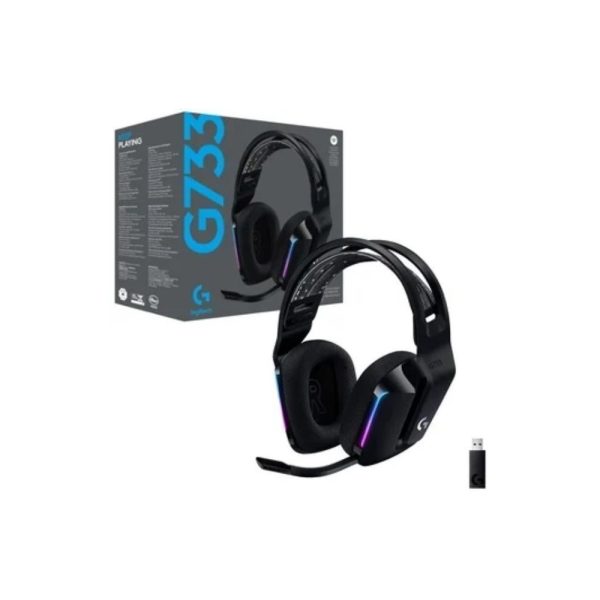 Diadema LOGITECH G733 Wireles Headset COLOR Negro - Imagen 4