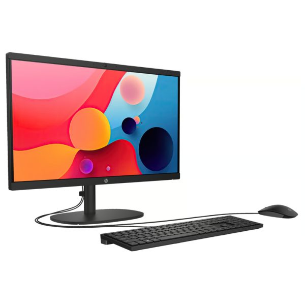 HP AIO 22-dg0011la INTEL PROCESSOR N100 (ALDER LAKE-N) RAM 8GB (1x8GB) DDR5 4800 NECC/SSD 256G 2280 PCIe NVMe Value/Non-Touch/21.5 FHD Antiglare VA/UMA/Jet Black no card reader - HD Camera/FREEDOS - Imagen 3