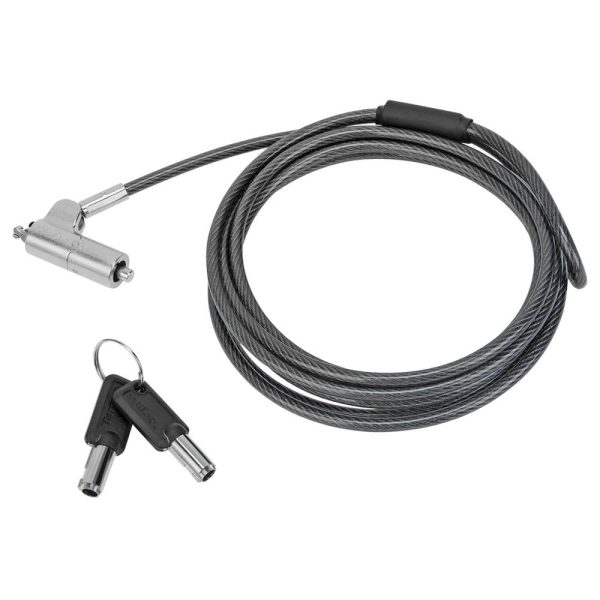 Candado TARGUS trapezoidal con llave para computadora portátil y seguridad de escritorio