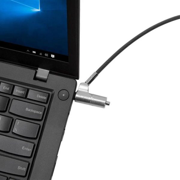 Candado TARGUS trapezoidal con llave para computadora portátil y seguridad de escritorio - Imagen 5
