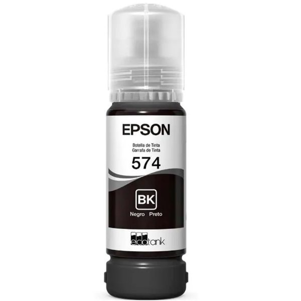 Botella de Tinta EPSON T574120-AL Ecotank L8050 COLOR Negro - Imagen 4