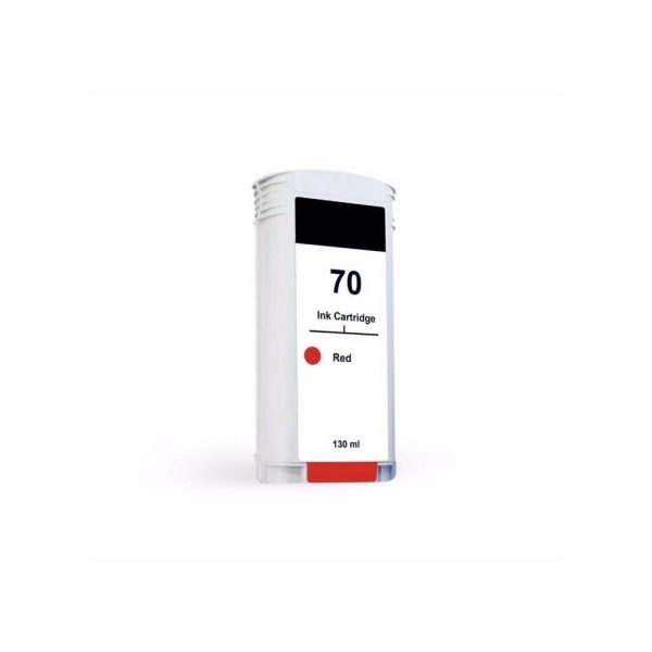 Cartucho de Tinta HP 70 DesingJet de 130 ml COLOR Rojo - Imagen 3