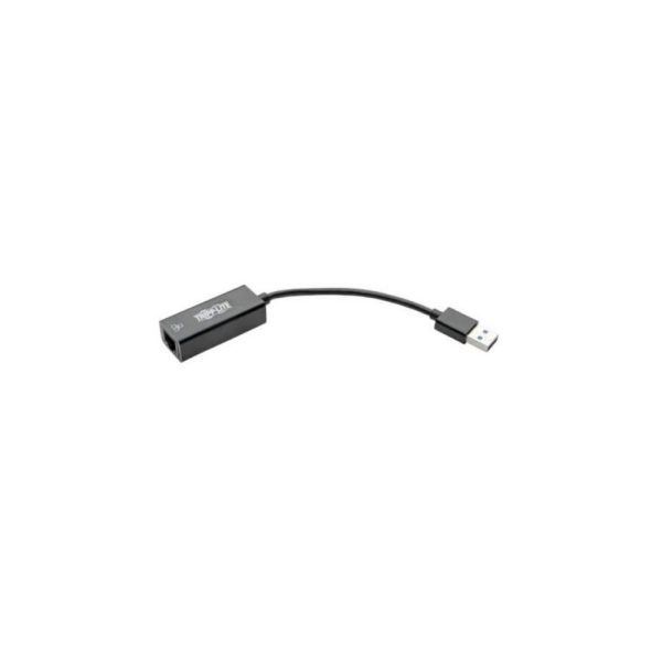 Adaptador de Red NIC USB 3.0 a Gigabit Ethernet, 10Mbps / 100Mbps / 1000Mbps, Negro - Imagen 3