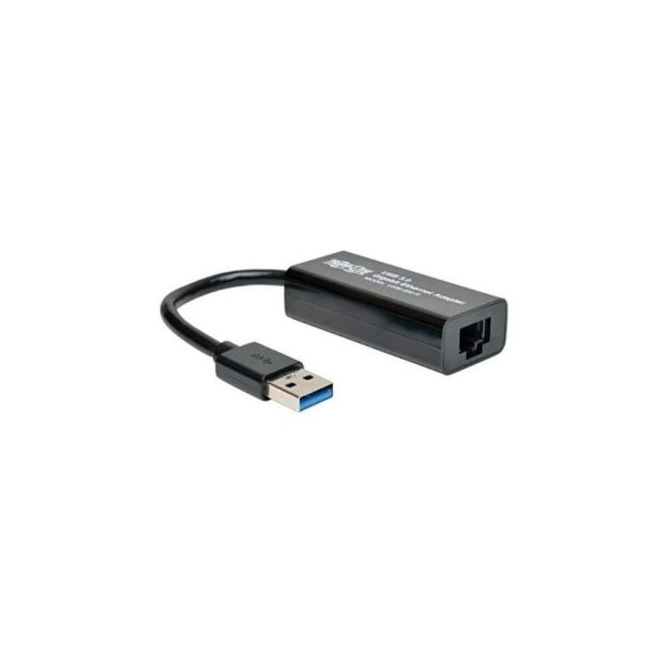 Adaptador de Red NIC USB 3.0 a Gigabit Ethernet, 10Mbps / 100Mbps / 1000Mbps, Negro - Imagen 4