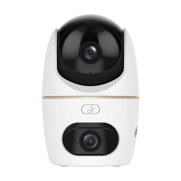 Cámara Dahua Wifi Doble lente / 3MP / PT / DWDR, IR hasta 30mts, AI Detección Humana y Mascotas,  / Doble IR, Patrullas (Preset Patrol) Autoseguimiento, Alarma por Sonido Anormal, Boton de Llamada, WIFI 6 Boble banda - 2.4GHz / 5.GHz, Audio vidireccional, Soporta Micro SD hasta 256GB, Gestion desde la App DMSS (Dahua)