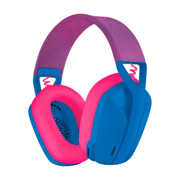 Diadema LOGITECH G435 Gaming Inalambricos Con Usb portable COLOR Azul Y Rosado - Imagen 4