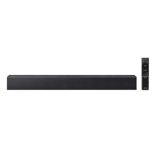Barra de sonido Samsung, Subwoofer integrado, HDMI ARC, Optico digital, Conexión inalámbrica con el televisor, Experiencia de sonido envolvente, Potencia 40W, Garantia de 1 Año