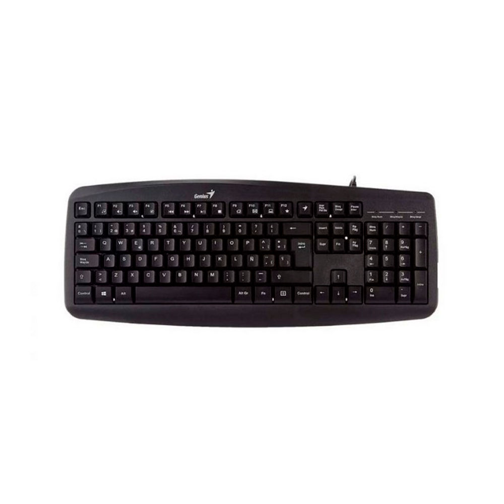 Teclado GENIUS + Mouse Km-200 Smart USB COLOR Black - Imagen 2
