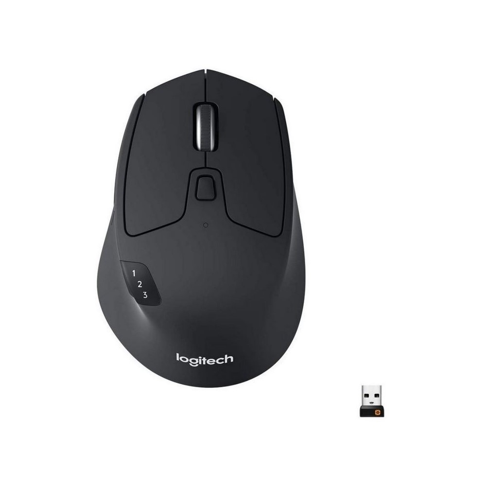 Mouse LOGITECH Triathlon M720 negro