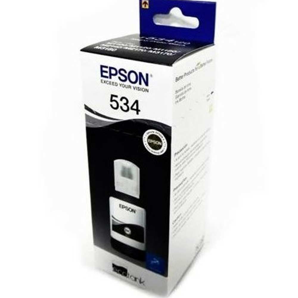 Botella de Tinta EPSON T534120 AL M1120/2170/3170 COLOR Negro Pigmentado - Imagen 2