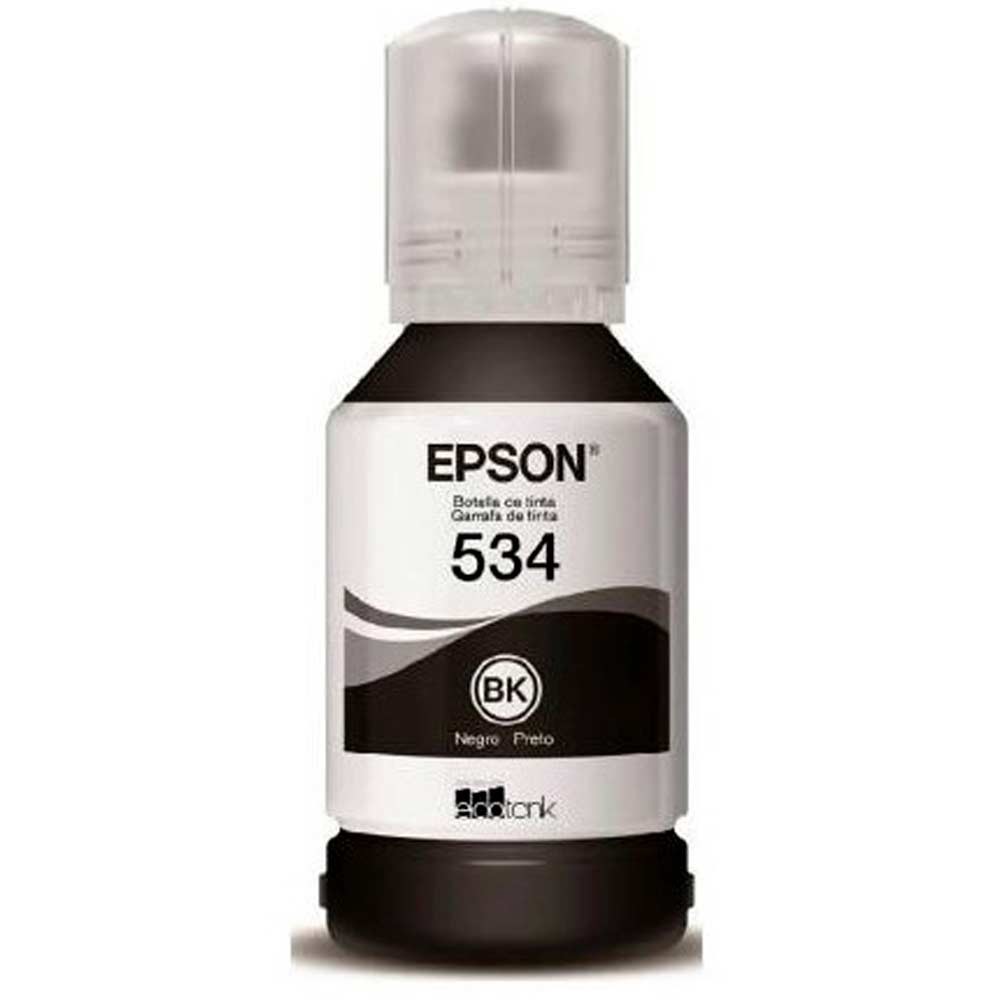 Botella de Tinta EPSON T534120 AL M1120/2170/3170 COLOR Negro Pigmentado - Imagen 3