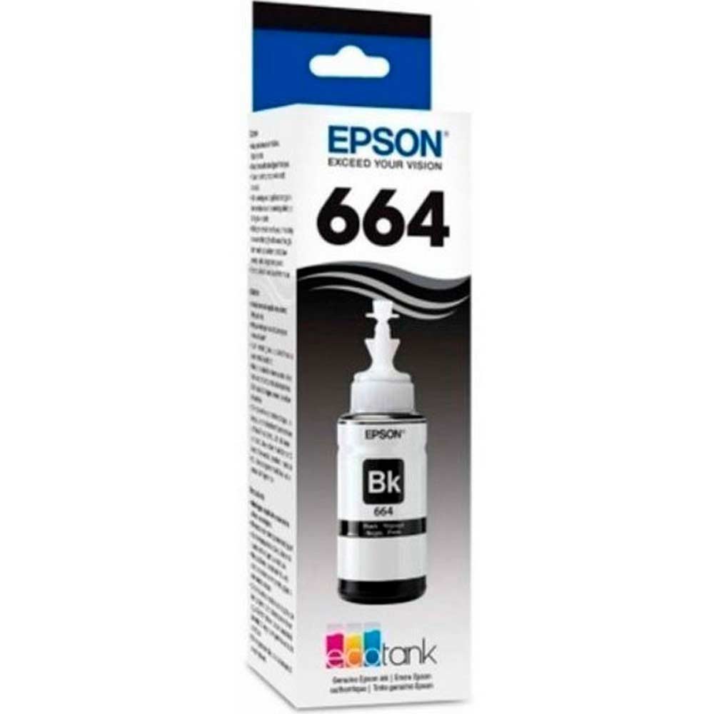 Botella de Tinta EPSON T664120 L200/210/350/355/555 COLOR Negro - Imagen 2