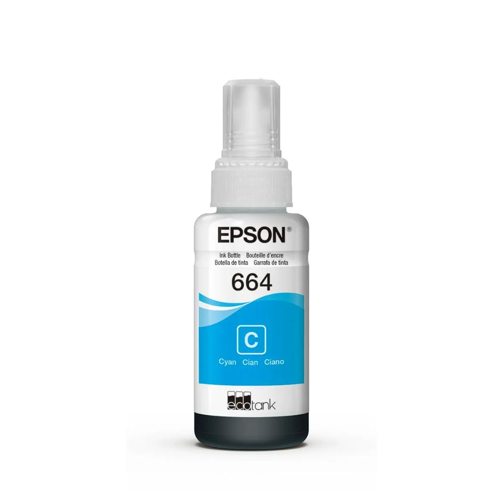 Botella de Tinta EPSON T664220 L200/210/350/355/555 COLOR Cyan