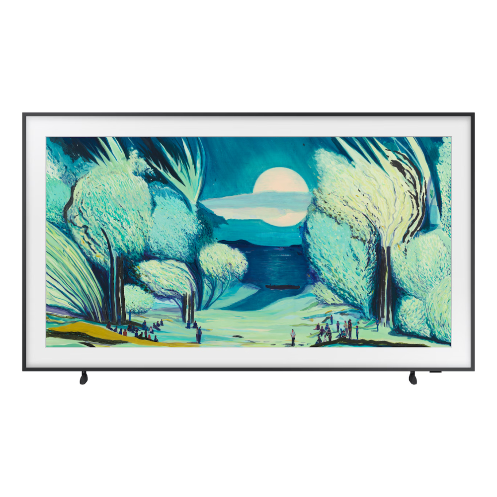 Televisor Samsung THE FRAME QLED Smart TV 55 pulgadas, UHD 4K /3,840 x 2,160 / DVB-T2 / Wifi 5/ Modo Arte/ NQ4 AI Gen 2 procesador/ 144Hz/ Pantalla Mate /Bluetooth 5.3/ Dual Led / asistente de voz / Multiview/ modo ambiente/ Modo Juego/ HDMI x 4 / USB x 2 /LAN/ One conect /40W audio/ abre y edita archivos de Office/ Control Solar/Garantía 1 añ