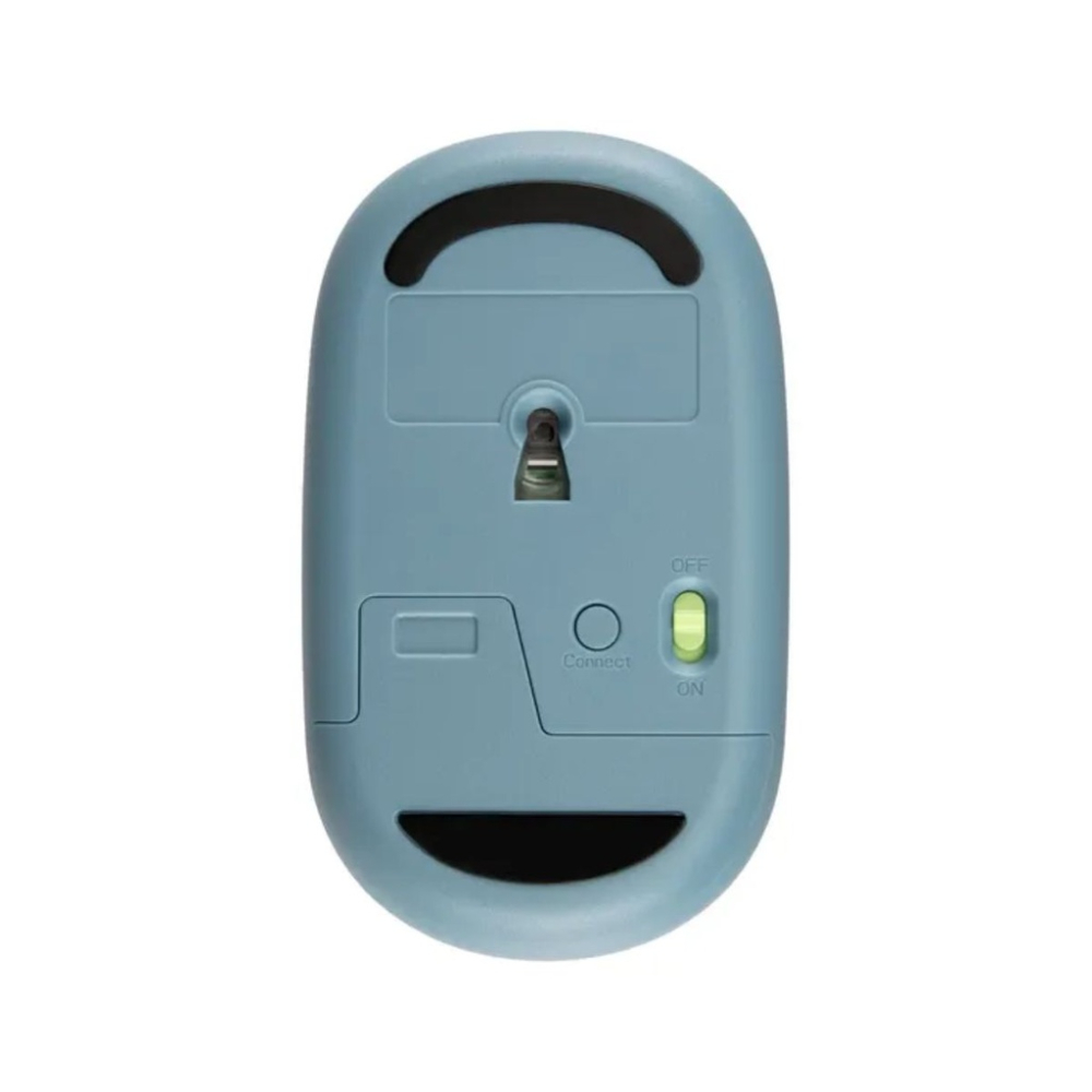 Mouse Acer AMR100 Color Blue inalámbrico de burbuja (1600 DPI/frecuencia inalámbrica de 2,4 GHz/sensor óptico/llave USB) - Imagen 3