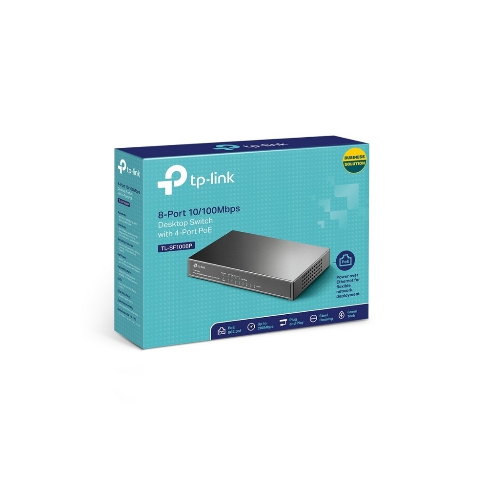 Switch PoE de escritorio Gigabit de 8 puertos - Imagen 4