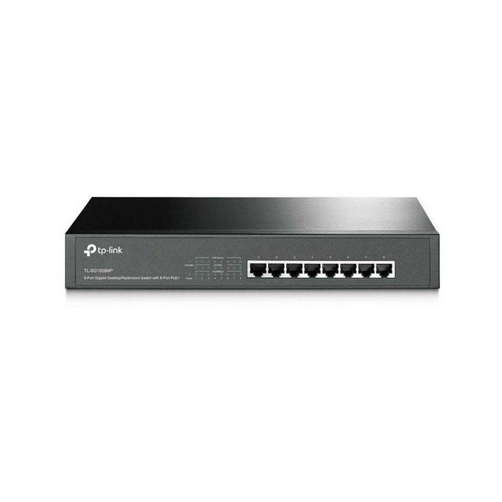 Switch TP-LINK PoE de 8 Puertos Gigabit COLOR Negro - Imagen 2