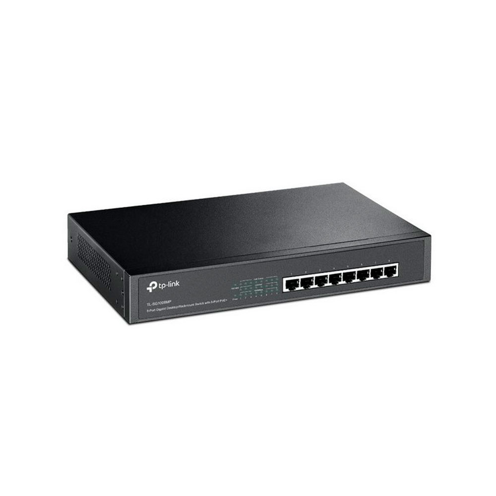 Switch TP-LINK PoE de 8 Puertos Gigabit COLOR Negro - Imagen 3