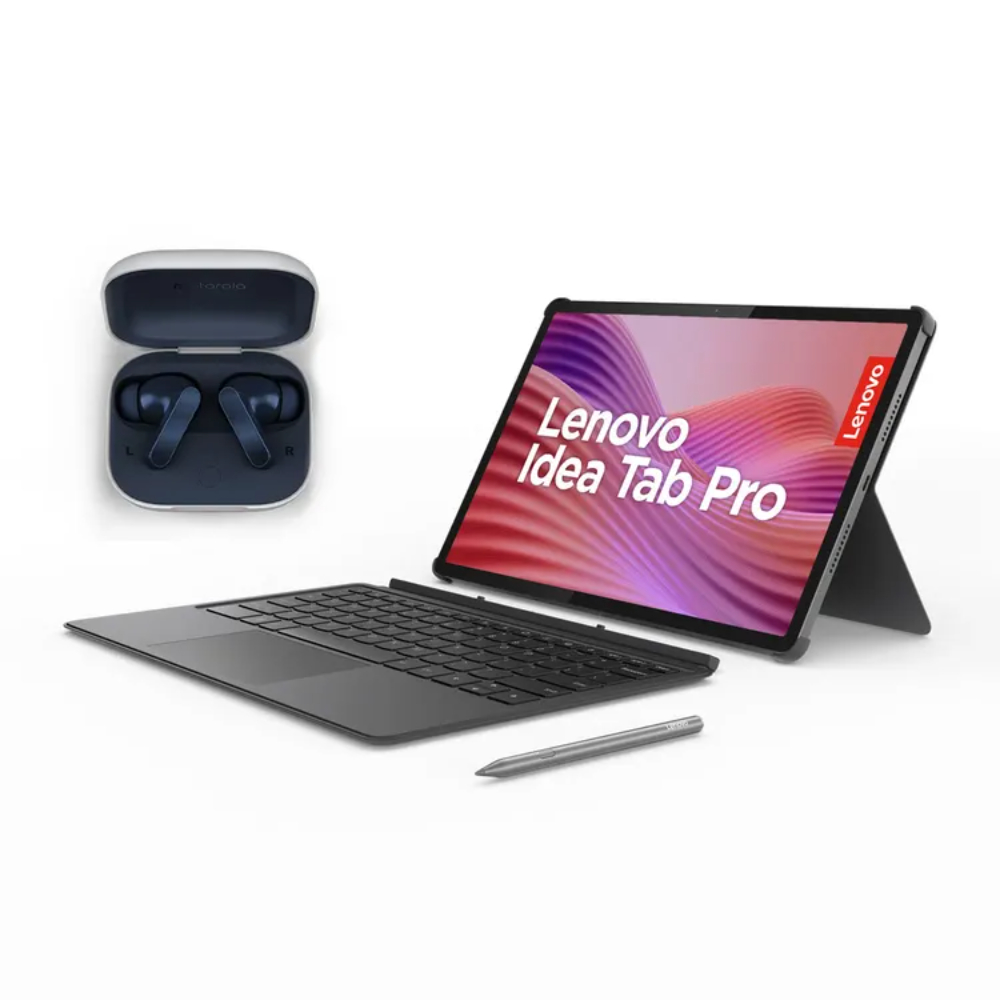 Tablet Lenovo IDEA TAB PRO TB373FU Pantalla 12,7 Pulgadas 3K Conectividad Solo Wifi Memoria 8GB + Almacenamiento 256GB Color Gris Incluye Estuche y Lapiz