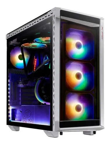 D_NQ_NP_2X_742442-MLA99991167865_112025-F CAJA XPG BATTLECRUISER WHITE / FANS 4X120 ARGB /BATTLECRUISER-WHCWW